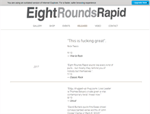 Tablet Screenshot of eightroundsrapid.com